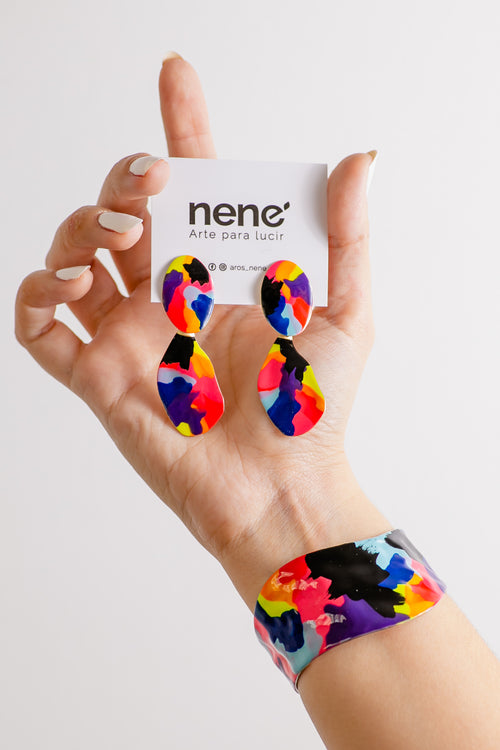 Conjunto Nené multicolor