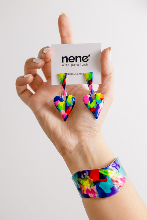 Conjunto Nené multicolor